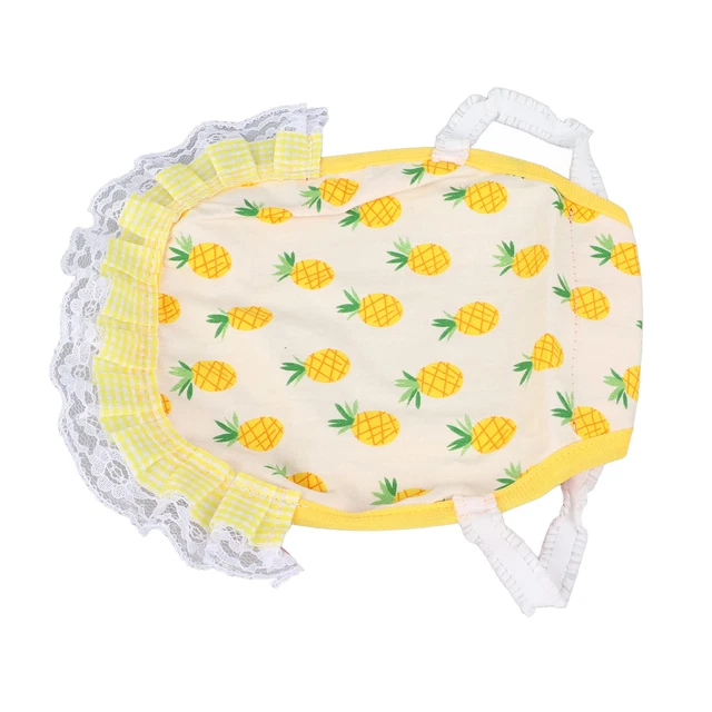 (1)Hen Feather Fixer Wing Back Protector Hen Saddle Apron Cotton Free Size