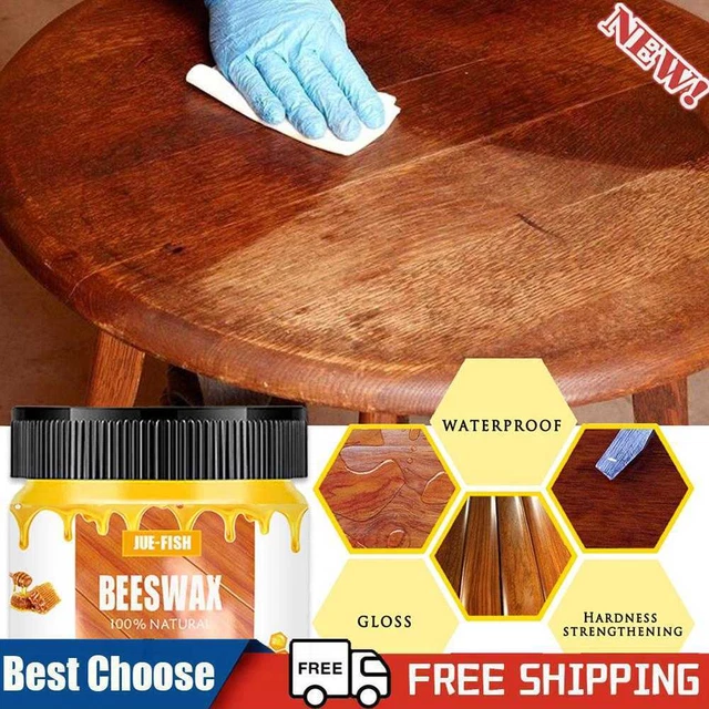 Condimento natural esmalte cera de abejas muebles mesas de piso silla pulido cera de abejas