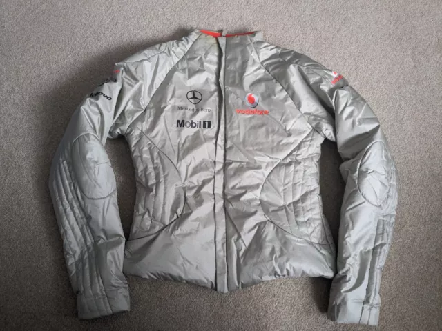 Vodafone McLaren Mercedes F1 Formula 1 Team Jacket Size Small - See details