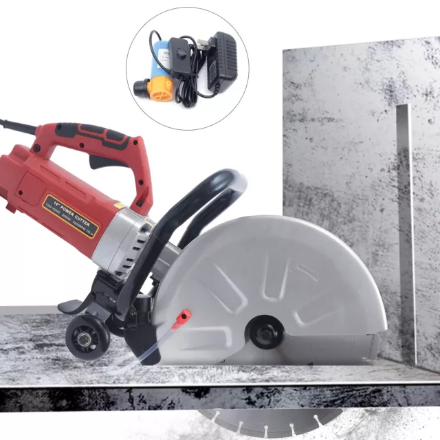 14& ELECTRIC CONCRETE Cut Off Saw Circular Masonry Paver Wet/Dry Cutter