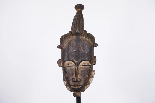 Attractive Baule Mask 17" - Ivory Coast - African Art