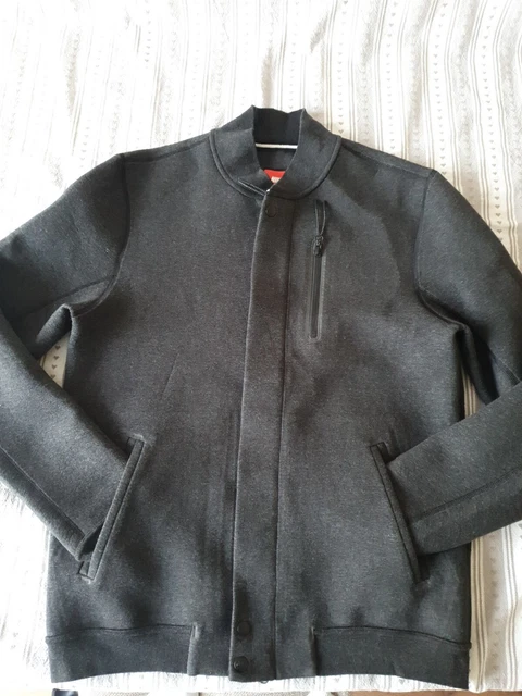 Nike tech knit varsity store jacket
