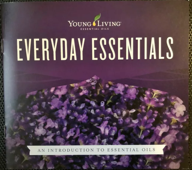 Young Living Essential Everyday Oils Book Booklet Brochure 17 Pg Full Color New