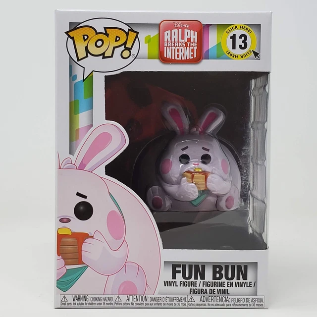 FUNKO POP! DISNEY Ralph Breaks the Internet #13 Fun Bun Coniglio 1 EUR ...