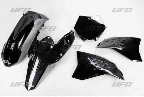 Kit plastique UFO motocross KTM SX 125 / 150 / 250 année 2009 - 2010 noir