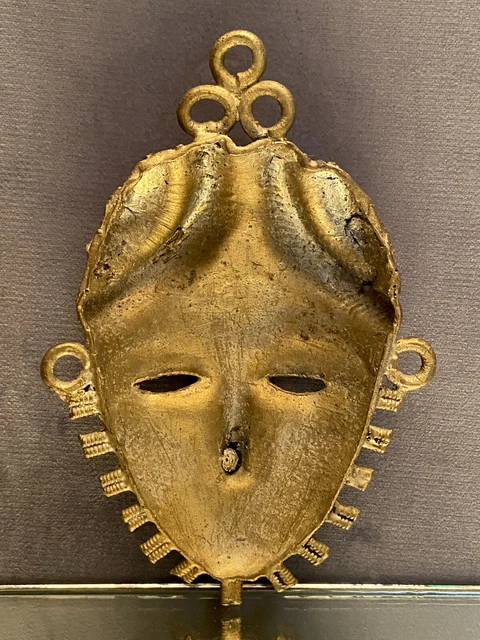 Masque bronze Afrique 5