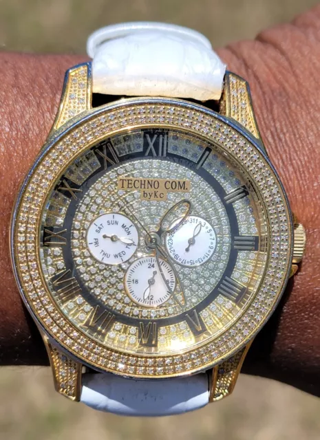 Techno Com By Kc 2.50 CARATS Diamond Watch Joe Rodeo Techno Com By Kc 2.50 CARATS Diamond Watch Joe Rodeo