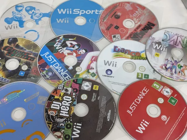 Nintendo Wii Games UK PAL Many Game Titles To Choose All Tested Working Discs