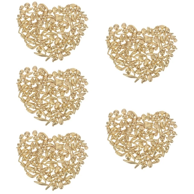 5 paquetes joyería material fundido latón cereales cereales cereales para joyería hágalo usted mismo