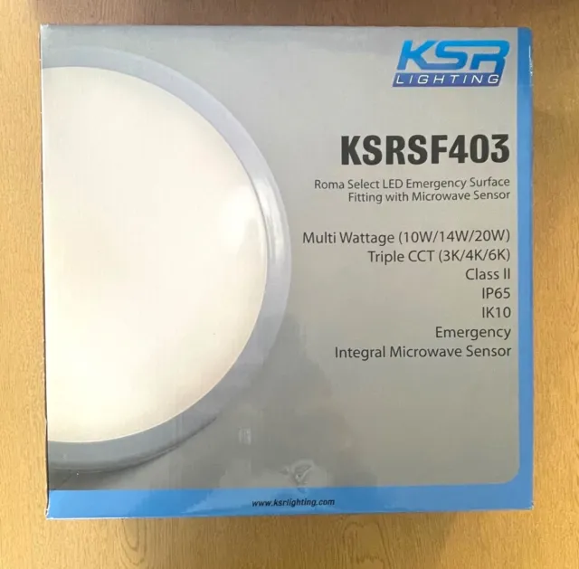 Emergency LED Select Bulkhead KSRSF403