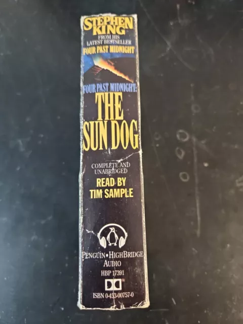 Four Past Midnight : The Sun Dog by Stephen King 1991, Cassette (Audio)