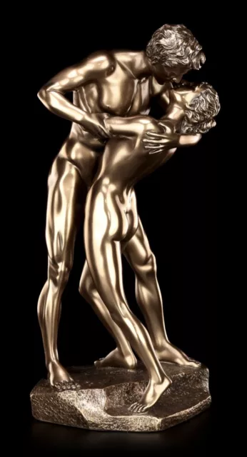 Statue Nu - La Liebende Paire - Couple Amoureux Érotique Nu Veronese Homme Femme