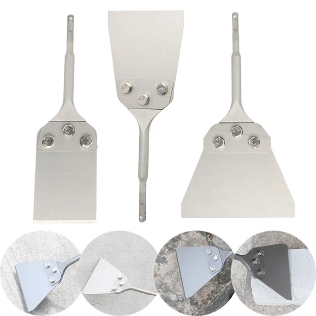 Professionale Grado Sds Plus Curvo Pavimento Raschietto con Regolabile Larghezza