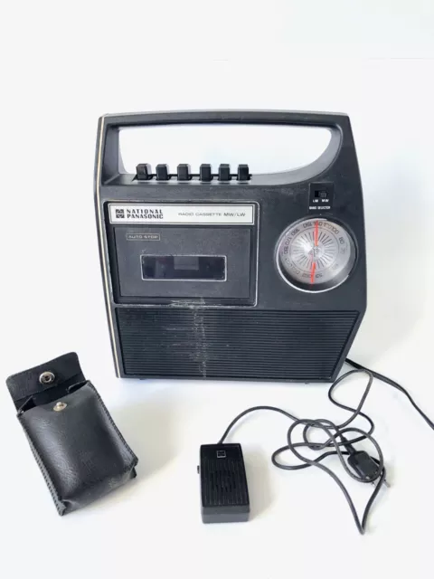 National Panasonic RQ-430LS Ghettoblaster MW LW Radio Kassettenabspielgerät - Ersatzteile Reparatur