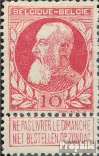 Briefmarken Belgien 1905 Mi 71 postfrisch