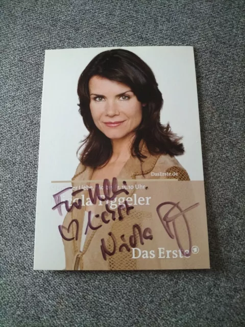 NICOLA TIGGELER STURM Der Liebe Autogrammkarte Original Signiert EUR 3