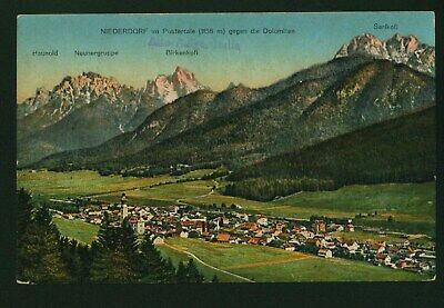 1 CARTOLINA VILLABASSA VERSO ROCCA NIEDERDORF ALTO ADIGE SÜDTIROL VIAGGIATA 1951 