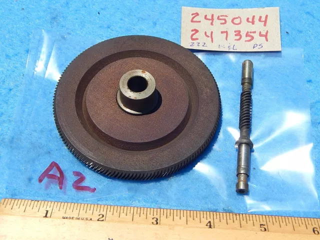 Seeburg HF100R 100J 100JL V200 KD200 Mechanism Gears #245044 & 247354 - 45 rpm