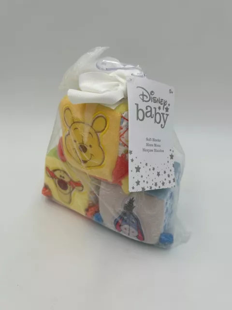 Disney Winnie the Pooh Soft Baby Blocks
