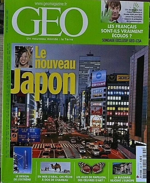 revue magazine geo le nouveau japon N° 336