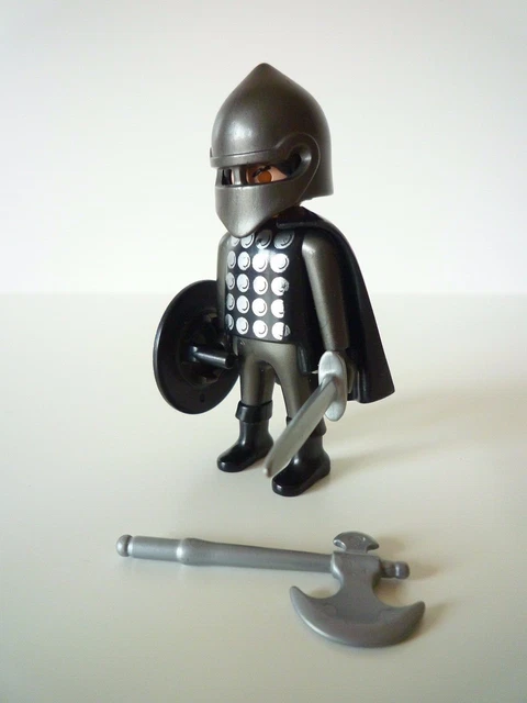 Playmobil Chevaliers Noir - Set 4517 D'occasion, Pour Collection Ou Jouet Enfant