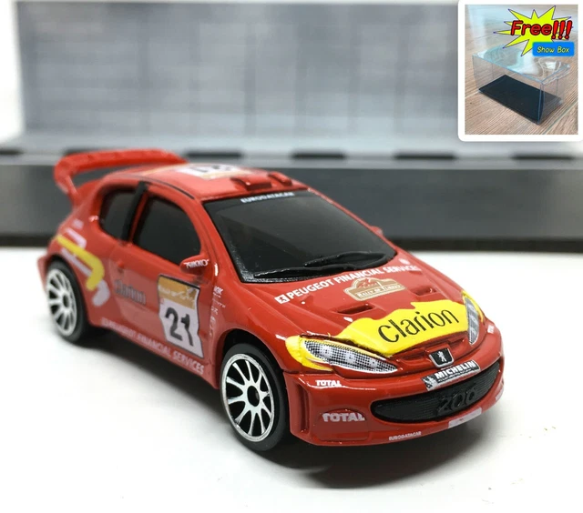 CAMION SEMI REMORQUE MAJORETTE TRUCK - PEUGEOT 206 WRC SPORT TRACTEUR MAN 1/64
