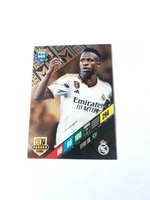 Panini Adrenalyn XL 23 FIFA 24 Momentum 2024 Madrid Vini JR 365 Limited RARE