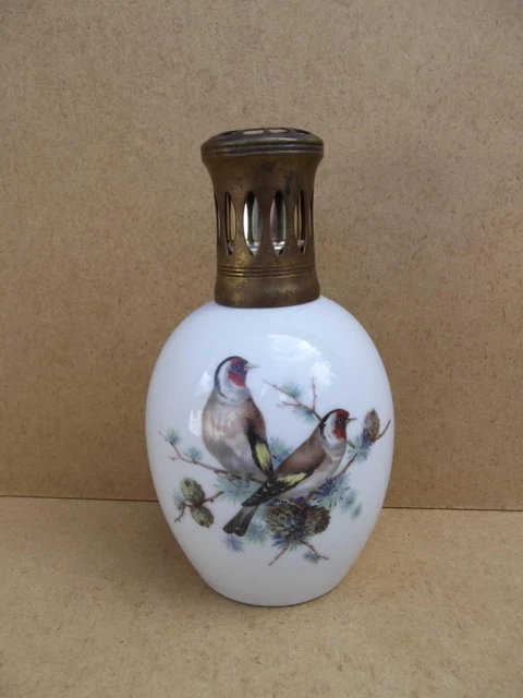 Lampe Berger En Porcelaine De Limoges AS VIOLA GIRAUD - Reconditionnée