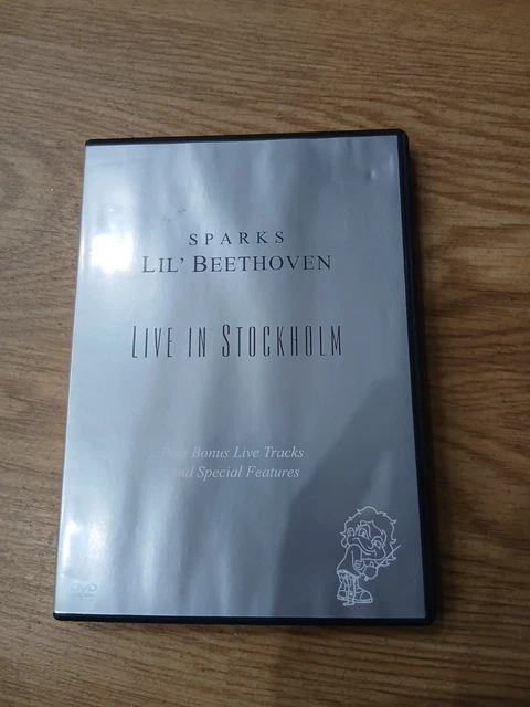 SPARKS - Lil' Beethoven Live in Stockholm DVD 2004 PAL EX
