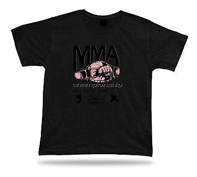 Tshirt Shirt di compleanno di di arti marziali miste MMA Champion Belt Punch