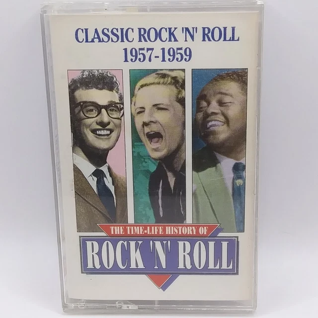 THE TIME LIFE HISTORY Of Rock N Roll 1992 Cassette Classics 1957 1959 