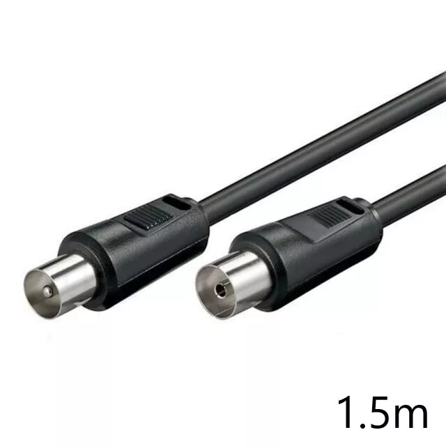 Prolongador Cable Coaxial 1.5m CEI Macho - CEI Hembra