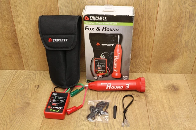Triplett 3399 Fox & Hound Premium Tone and Probe Wire Tracing Kit