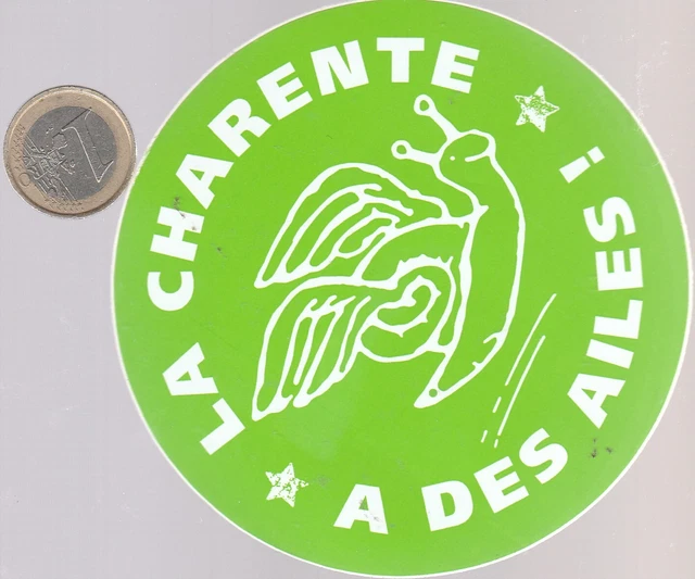 Autocollant Original 'CHARENTE MARITIME' – Régionalisme, Département 17