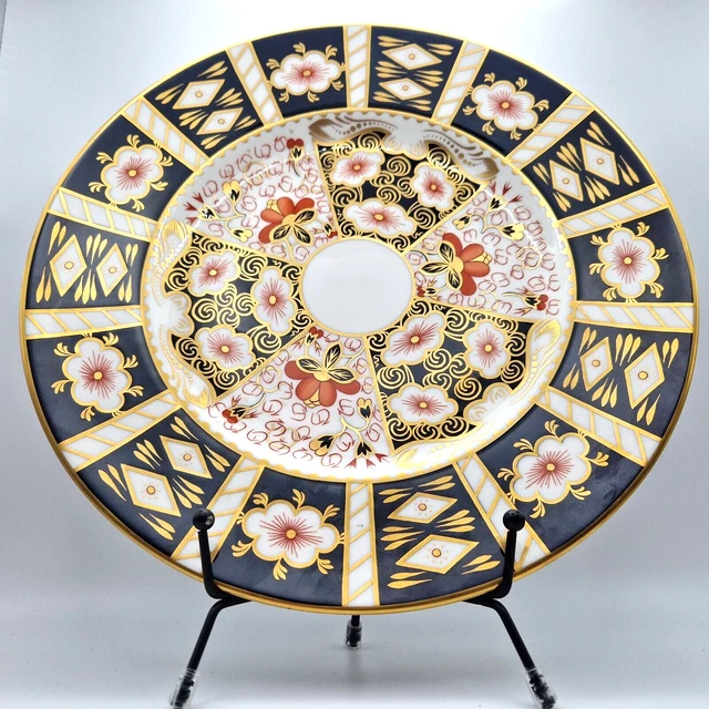 Royal Crown Derby Imari Large Dinner Plate 2451 10.5" 1st Quality 1976