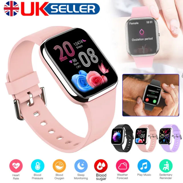 Smart Watch Fitness Tracker Heart Rate Men / Women Sport Watches For iOS Android