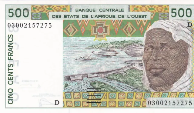 West Afrikanische Staaten 500 Francs