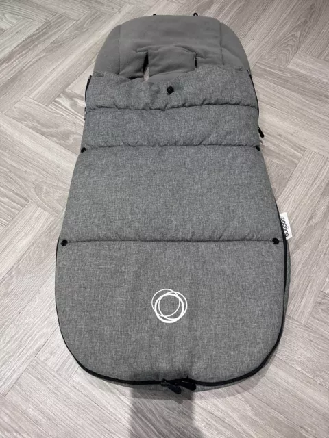 Bugaboo Footmuff grigio melange