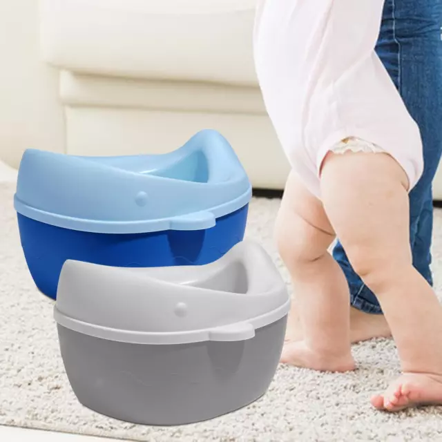 Pot bebe - Siège de toilette avec couvercle pour enfants bébé 36,5 x 31 x  24 cm