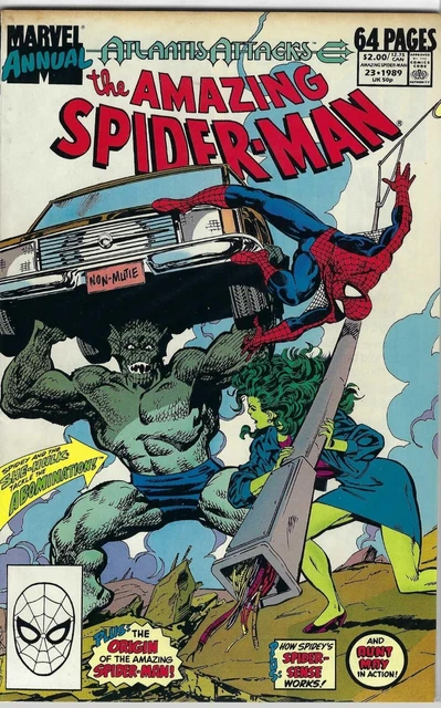 Marvel Annuals 1989 {Atlantis Attacks}