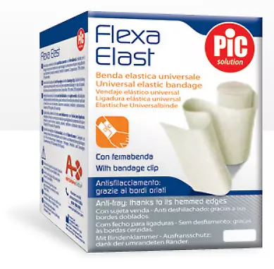 Flexa Elast 7cm x 4.5m Benda Elastica Bianca PIC