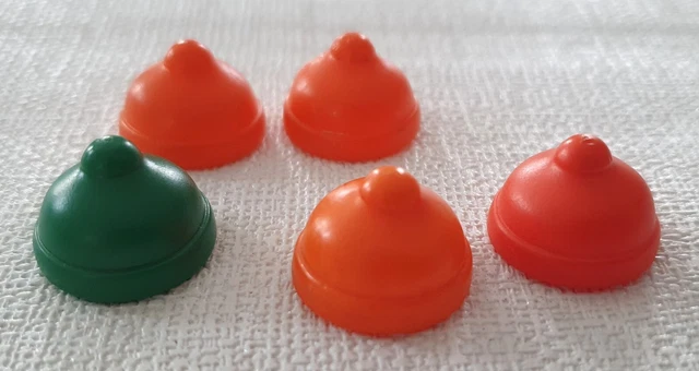 2 Bonnets Playmobil En Cuir - Série Victorienne Hiver Neige, Pièces Détachées