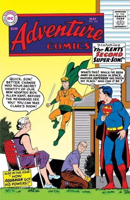 Adventure Comics 260 Facsimile (2023) Nm Aquaman 1959 Reprint Dc Comics