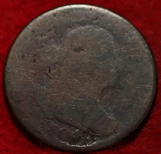 1804 Philadelphia Mint Copper Draped Bust Half Cent