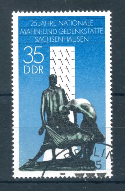 East Germany 1986 25th Anniversary of Sachsenhausen Memorial stamp Used Sg E2760