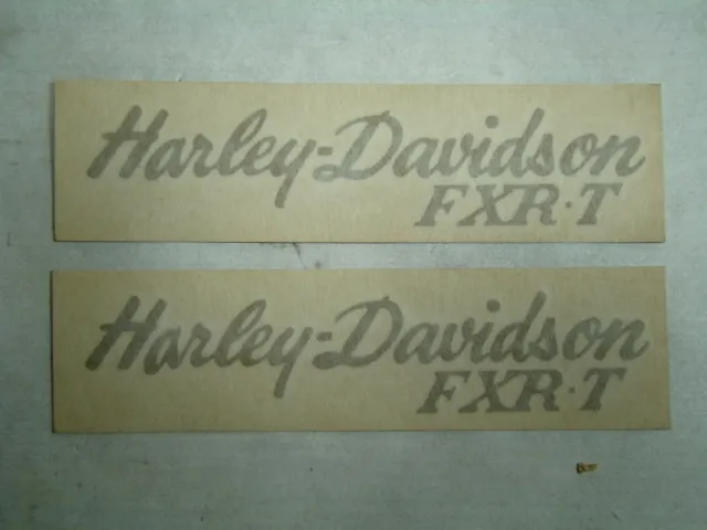 NEW HARLEY-DAVIDSON FXR Touring saddlebag FXRT stickers decals NOS ...
