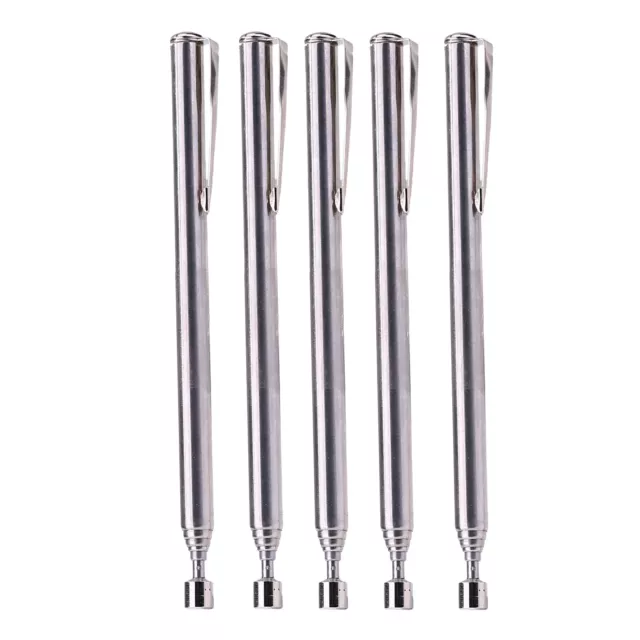 fr 5 Pieces Magnetic Telescoping Pick-Up Tool Magnet Stick Gadget for Men Birthd