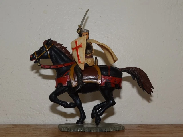 Figurine Starlux Templier Moyen Âge 6019 - Boîte D'origine, Plastique Peint (occasion)