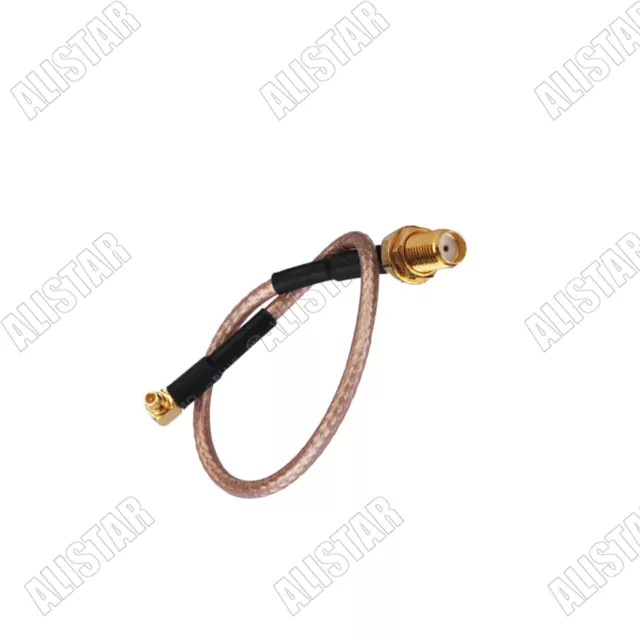 SMA Female Jack to MMCX Male Plug Pigtail Jumper Cable RG316 WiFi Antenna 15cm