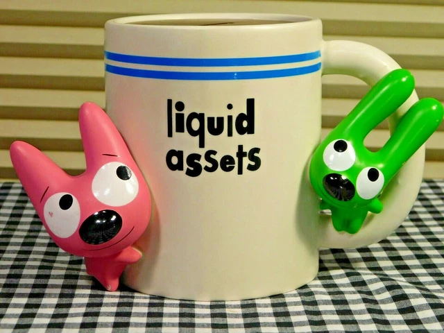Hallmark Hoops and Yoyo Talking Coin Bank “Liquid Assets”